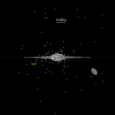 A map of globular clusters