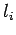 $ \partial/\partial l_i$