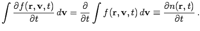 $\displaystyle \sum_{i=1}^3 \left({\partial v_i\over\partial x_i}+{\partial
\dot v_i\over\partial v_i}\right)$