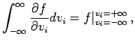 $\displaystyle {\partial f\over\partial t}+\sum_{\alpha=1}^6\dot l_\alpha{\partial f\over\partial l_\alpha}=0\,.$