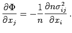 $\displaystyle n\,\bar v_i=\int v_i\,f\,d\hbox{$\bf v$}\,.$