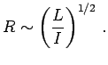 $ M=-2.5\log(L)$