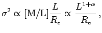 $\displaystyle L\propto \sigma^4\,.$