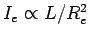 $ V_c(L)$