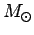 $ M_\odot$