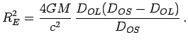 $ \theta_E$