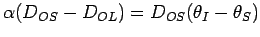$\displaystyle {R_E\over D_{OL}}$