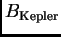 $\displaystyle B_{\rm Kepler}$