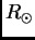 $ R_\odot$