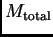 $ M_{\rm total}$
