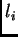 $ \partial/\partial l_i$