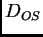 $ D_{OS}$